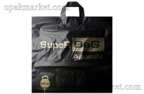 Пакет ПСД 45х44 "Супербэг Черный" 90мкм ДПА /12уп х 25шт/