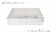 Набор подарочных коробок (1/10шт) R117 с окном самосборная