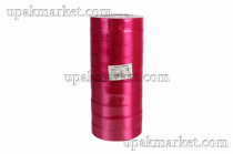 Лента 2 см Атласная Фуксия 22 м (10 бабин)