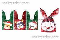 НГ Пакет УШКИ 16х27 /10уп х 50шт/ (500шт) МИКС