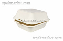 Бургер-бокс из сахарного тростника 155х152х78 /5уп х 50шт/