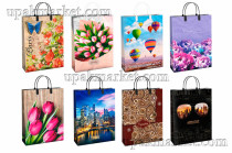 Пакет мягкий пластик 30х40 бол. (40шт) Интерпак 4 вида