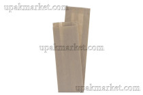 Пакет бумажный пищевой 640x100x50 мм., крафт, коричневый AVIORA 