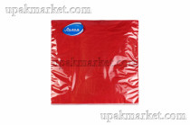 Салфетки 33х33 2-х слойные "Красный" 20 листов, ЛИЛИЯ