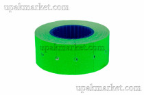 Ценник на пистолет МНК 21.5х12мм зеленый (на бабине 700шт)