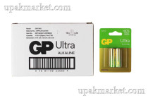 Батарейка AA/LR6 пальчиковая Ultra Alkaline G-TECH BL2 GP