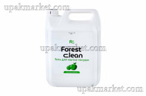 Гель для мытья посуды "Зеленое яблоко" 5л канистра Forest Clean ЧЗ
