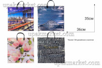 Пакет с пластиковой ручкой 36х35 "Вилсон" маленький