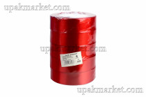 Лента 2,5 см Атласная Красная 22 м (5 бабин)