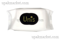 Салфетки влажные антибактериальные Perfume White Unis 