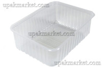 Контейнер 1,5л 179х132х100 прямоугольный низкий Д-Полимер /10уп*50шт/ 