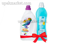 Средство для стирки 1.5 л + Кондиционер Мягкое прикосновение (Soft Touch) 1л Vesta Perfect Baby