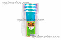 Стакан 500мл Bubble Cup с квадратным дном перламутр 6шт. (48шт/кор) Миксы 