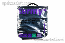 Термопакет Termy STANDART 42х45 см Мет/ВПЭ/Мет черная круглая ручка ДНО Терми (50шт)