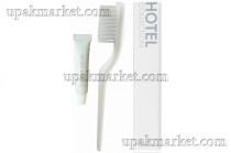 Саше зубной набор в картоне зубная паста 4г серия Hotel colleсtion										