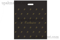 Пакет 40х47 Эксклюзив Розы черный СП /7уп х 50шт/