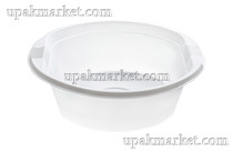 Тарелка пластиковая суповая 500мл Позитрон ПП Экстра 8гр /20уп х 50шт/