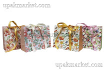 Бум пакеты   26 х 32 х 11 Люкс с бантом микс