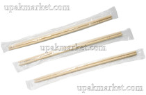 Палочки для еды в индивидуальной полиэтиленовой упаковке 23см /20уп х 100шт/ AVIORA