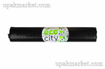 Пакет для мусора 90л (10шт в рулоне) 40мкм 65х95 см черные втор Т