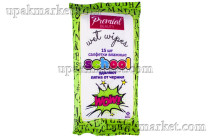 Салфетки влажные 15шт для школьников Бумфа Премиал 