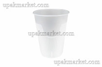 Стакан для горячих напитков 350мл прозрачный 20уп по 10шт PР (200шт) ВЗЛП