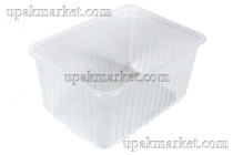 Контейнер 1л 179х132х65 прямоугольный низкий Д-Полимер /10уп*50шт/ 