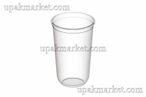 Стакан прозрачный Bubble Cup с U дном 500мл. д.90мм. h135мм (384шт/кор.)