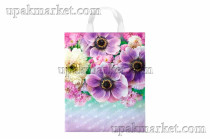 Пакет с петлевыми ручками 28х35 "Анемона" 55мкм Интерпак /20уп х 25шт/