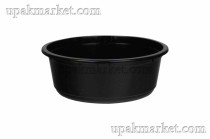 Контейнер 0,250л 115мм круглый черный герметичный ВЗЛП /10уп х 50шт/ 