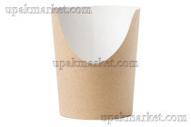 Короб картонный под фри и снеки SNACK BOWL M ламинированный 92(75)мм х 97мм OSQ (OCQ, OCIQ, ОСК, ОЭСКЬЮ, ОСИКЬЮ)