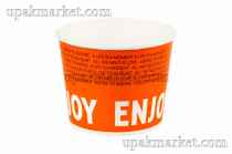 Бумажное ведро Enjoy New большое 2500 мл (200 шт) 4уп х 50шт