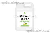 Концентрат для мытья пола 5л канистра Лайм и мята Forest Clean