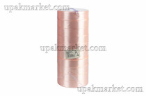 Лента 2 см Атласная Бежевая 22 м (10 бабин)