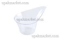 Фуршетная форма «Капелька» PS 102х68х64мм - 75мл., прозрачная, 720 штук в коробке AVIORA 