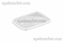 Крышка к банке   0,2/0,28/0,5л   прозрачная прямоугольная ВЫСОКАЯ   /118*89/   Энтерпак   (900шт)