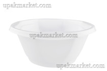 Тарелка суповая 0,6л ИнтроПластика ПП белая 6,2гр