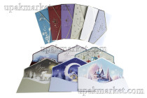 Конверт для денег в ассорт.НОВЫЙ ГОД МАТОВЫЕ /1уп х 100шт/