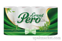 Туалетная бумага GRAND PERO 3х сл. 16,3м (8 рулонов упаковке)