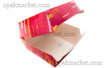 Короб гамбургер M  95х95х65 МЕГА средний цветной