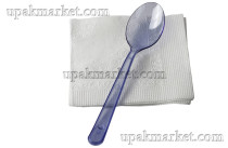 Ложка стол "ПРЕМИУМ" Синяя PS (50упх50шт) 175мм (2500шт) ВЗЛП