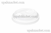 Крышка для стакана тип Е Покров 80мм ПП Белая 20уп х 50шт