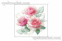 Салфетки 33х33 3-х слойные "Гармония" 20 листов, GrandPero Deluxe