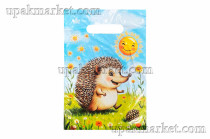 Пакет 20х30 Зайка и ежик Тико /30уп х 100шт/