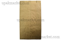 Пакет бумажный пищ. 250x140x60 жиростойкий бурый МК (3000шт) Тек-Пак