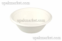 Тарелка биоразлагаемая суповая/креманка 0,350мл Экотайм /20уп х 100шт/ 