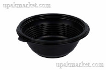 Тарелка ПР-МС-350 (PP) черное  