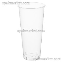 Стакан прозрачный Bubble Cup ПП ВЗЛП 610-655 мл.д.90мм.h179мм 20уп. по 10шт.(200шт/кор.)
