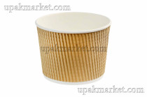 Салатник 380 ДНО крафт трехслойный 110х60мм AVIORA /20уп х 25шт/