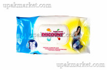 Салфетки влажные 72шт с клапаном детские с экстрактом календулы и витамином Е Дисконт